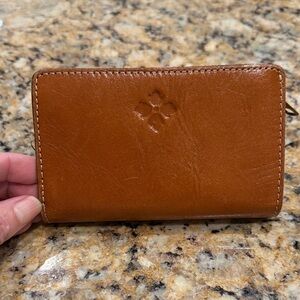 Patricia Nash Brown Leather Wallet